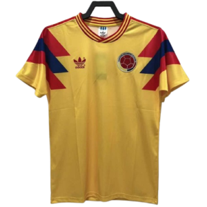 RETRO COLOMBIA 1990 LOCAL + DORSAL 10