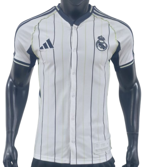 CAMISA BEISBOLERA REAL MADRID