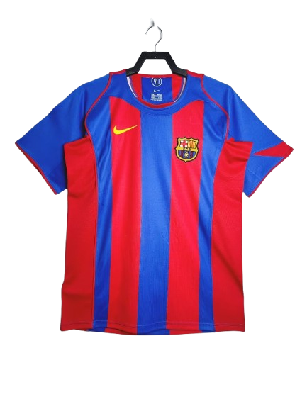 BARCELONA 04/05 + DORSAL RONALDINHO