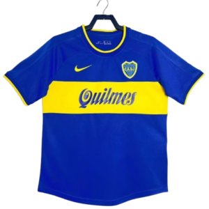 BOCA JUNIORS 00/01 + DORSAL ROMAN 10