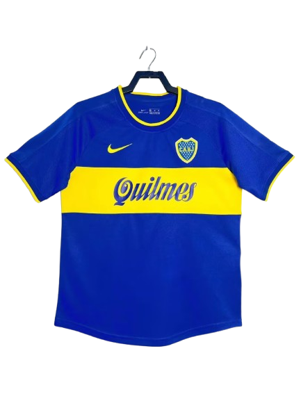 BOCA JUNIORS 00/01 + DORSAL ROMAN 10